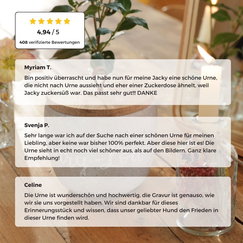 Urne en céramique