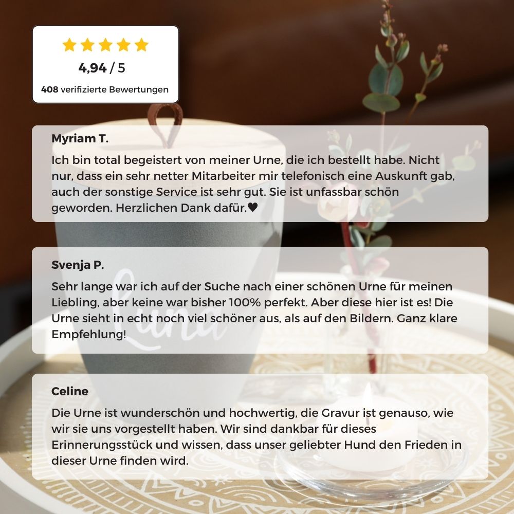 Urne en céramique