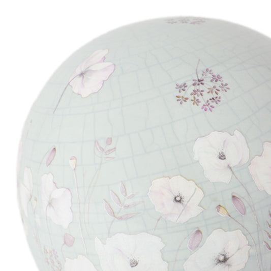 Urne d'extérieur pour animaux "Poppy” en forme de boule