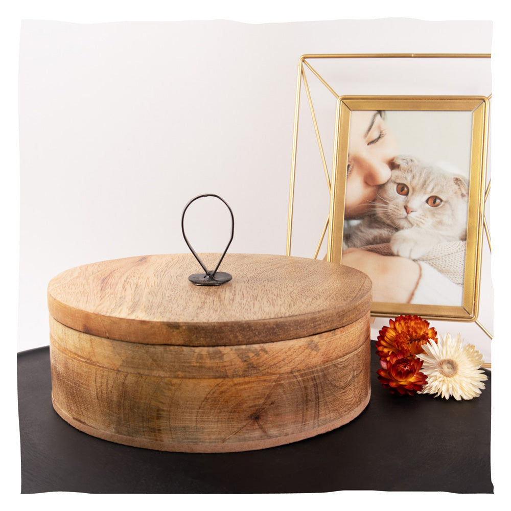 Urne en bois pour animaux