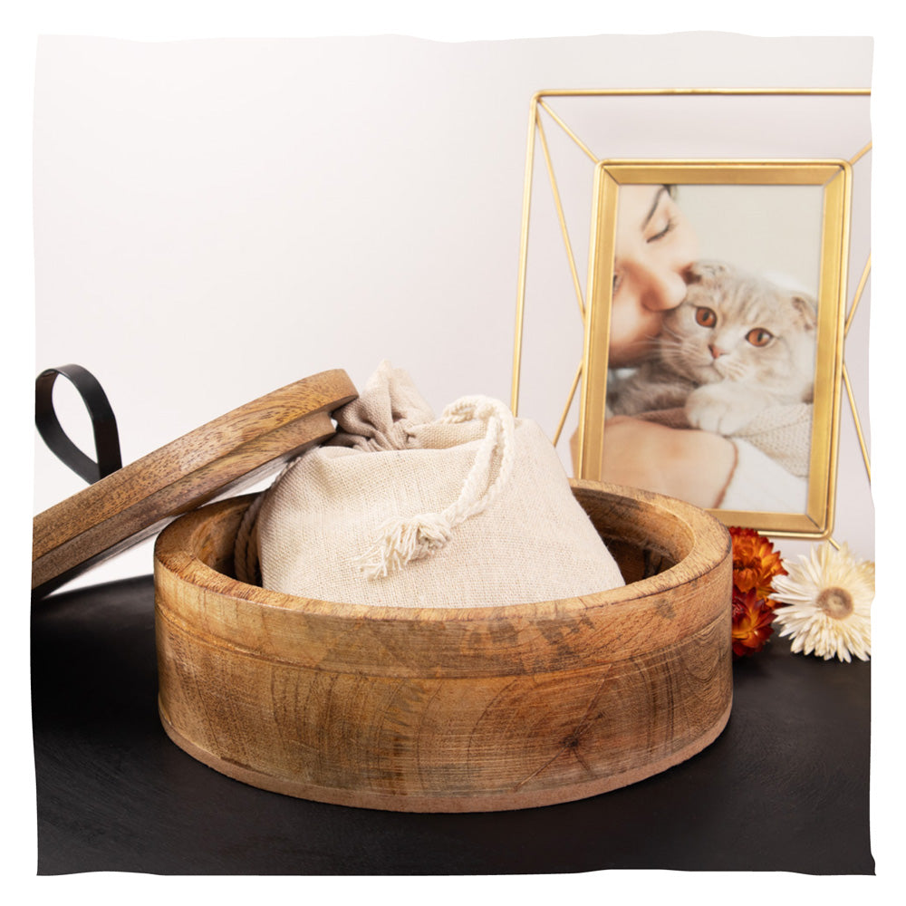 Urne en bois pour animaux