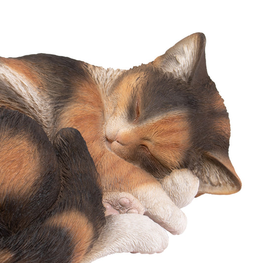 Urne pour animaux "Chat porte-bonheur", enroulé