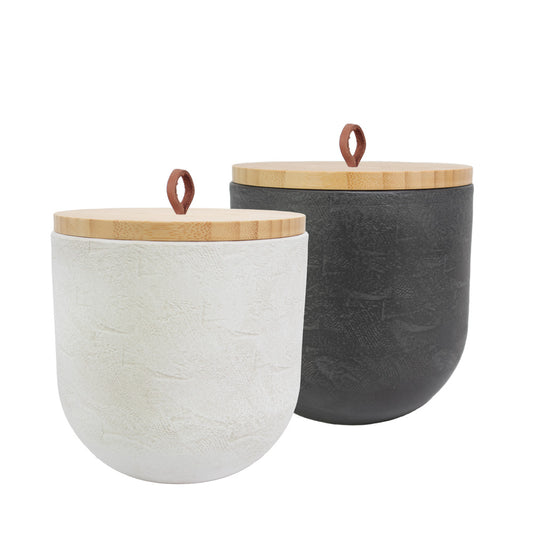 Urne en céramique "Scratch”