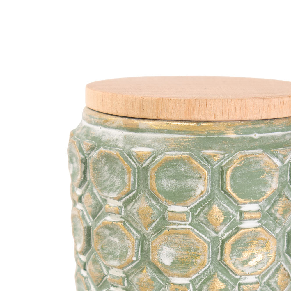 Urne en céramique „Golden Journey”