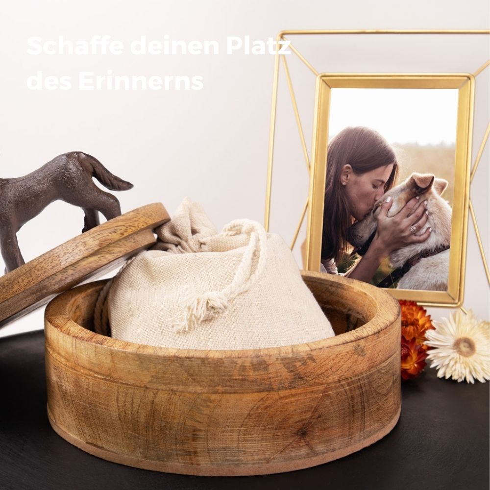 Urne en bois pour animaux