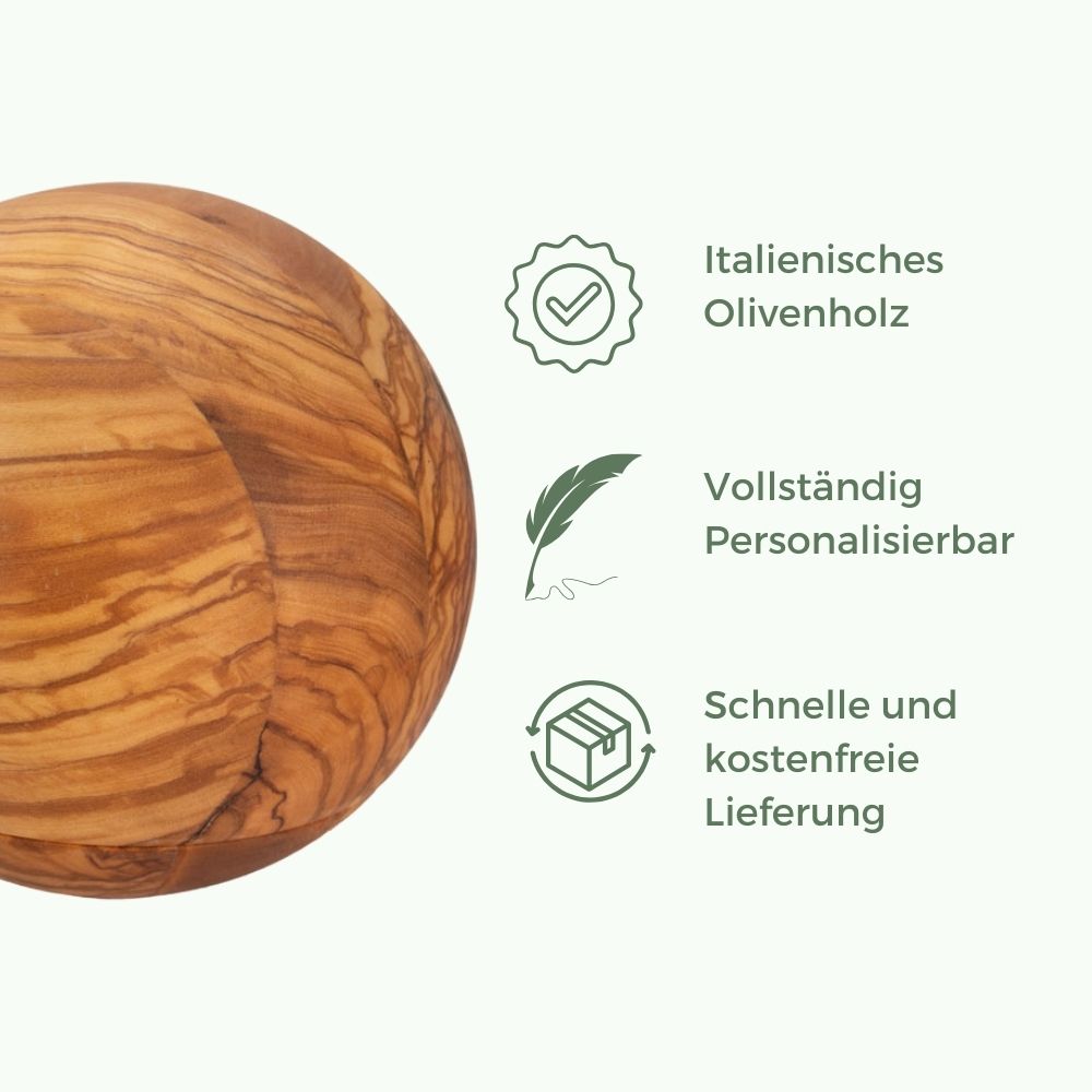 Urne en bois pour animaux