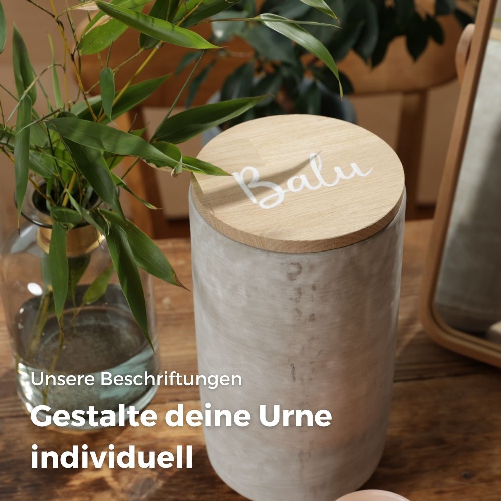 Urne en céramique Bauhaus