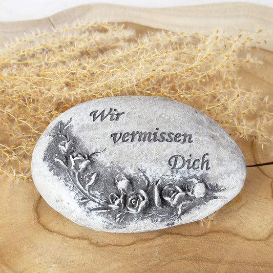 Pierre commémorative "Vigne de rose"