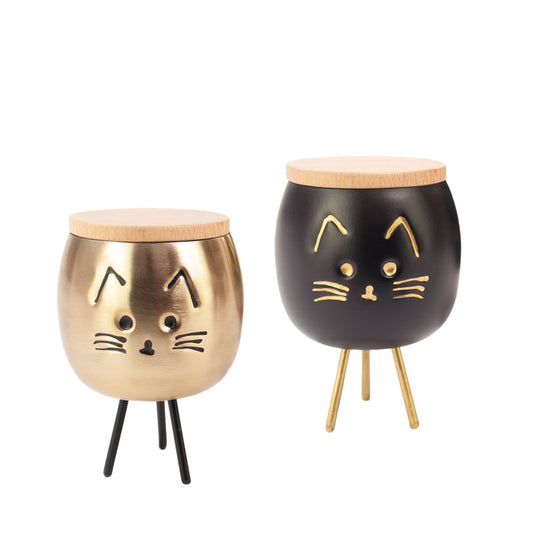 Urne en aluminium pour animaux „Cat”