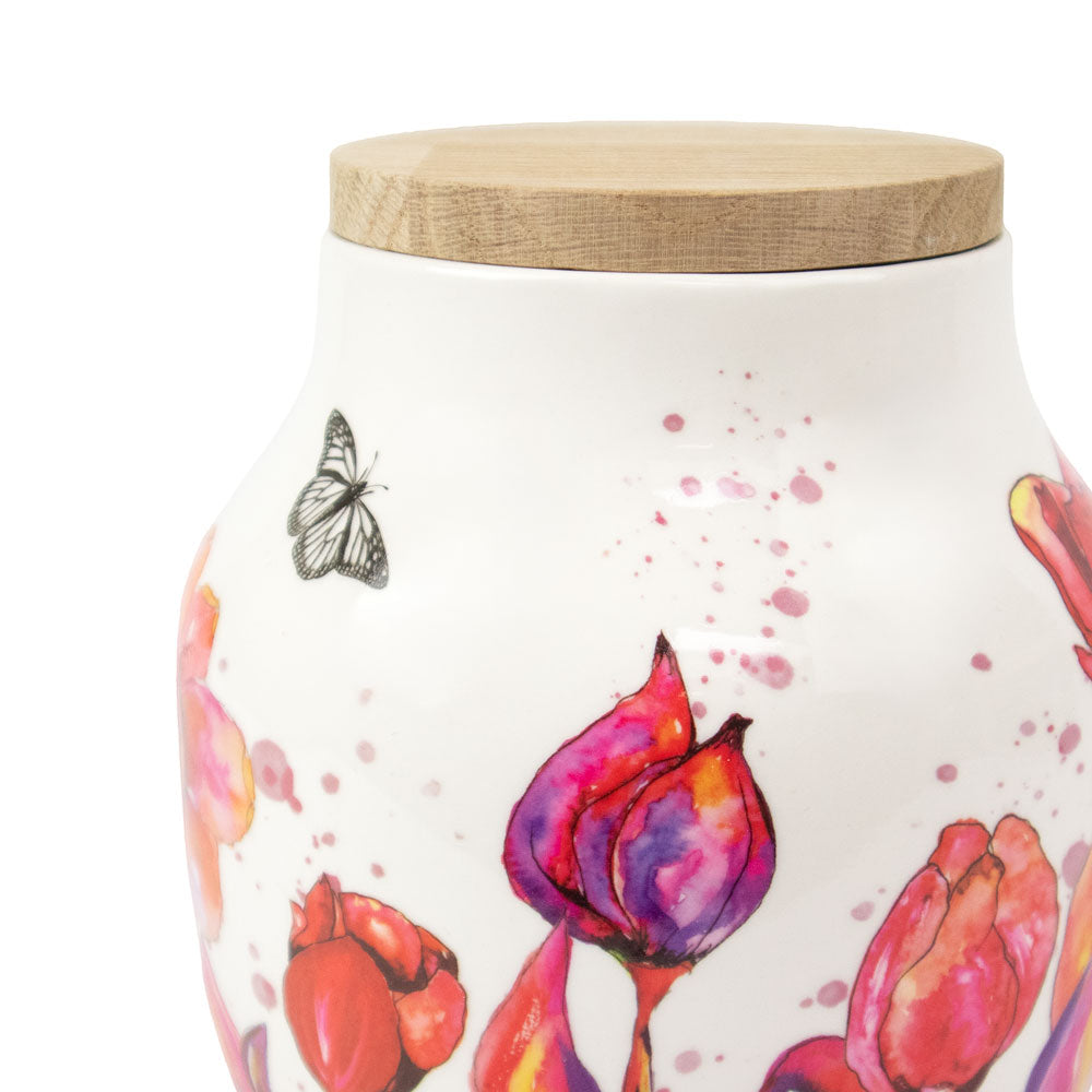 Urne pour animaux en céramique «Flowers»