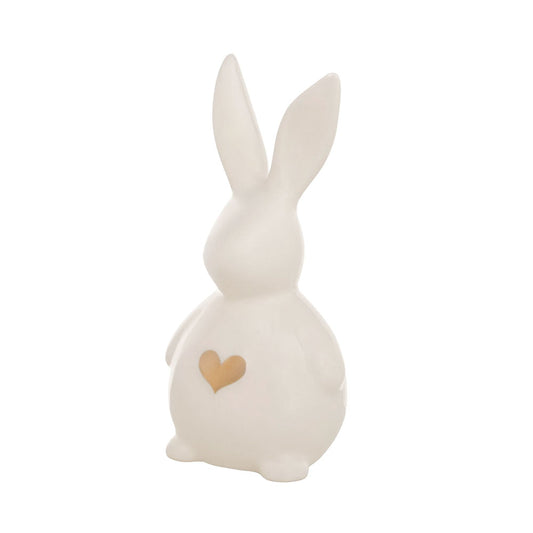 Urne en céramique "Lapin avec cœur"