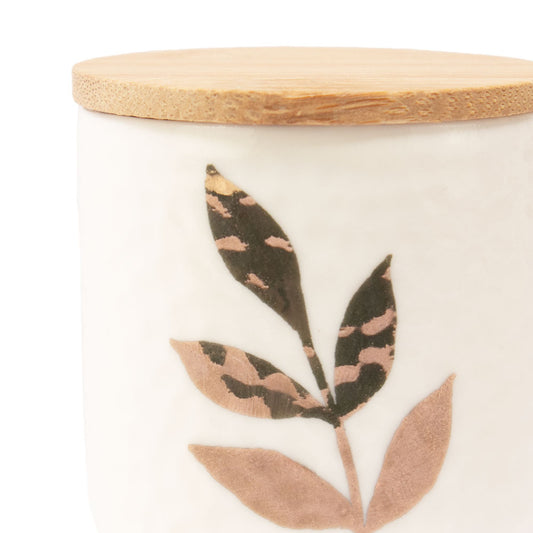 Urne en céramique "Golden Leaf”