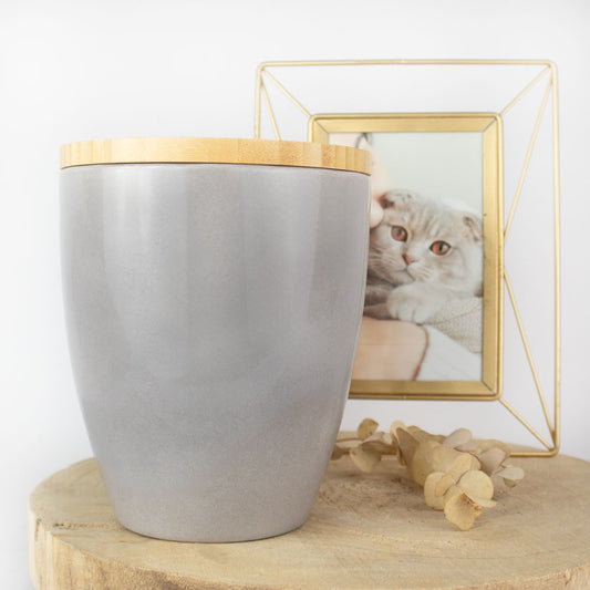 Urne en céramique "Gris"