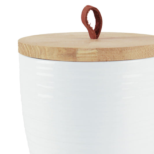 Urne en céramique "Mara", blanc