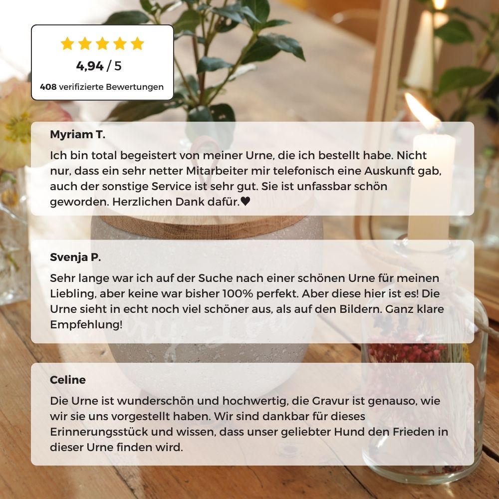 Urne en céramique