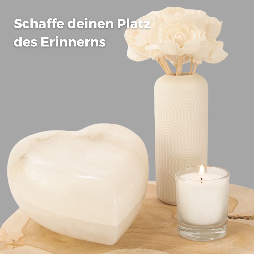 Urne en albâtre pour animaux