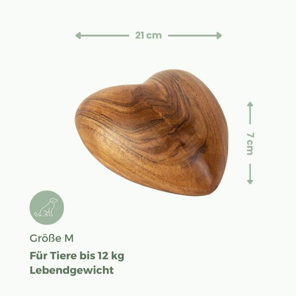 Urne en mango pour animaux