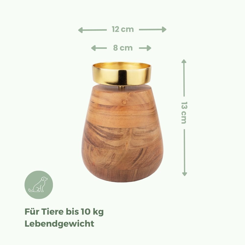 Urne en bois pour animaux