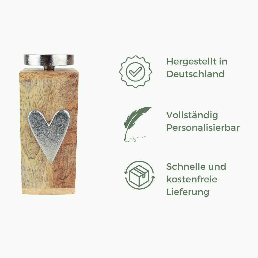 Urne en bois pour animaux