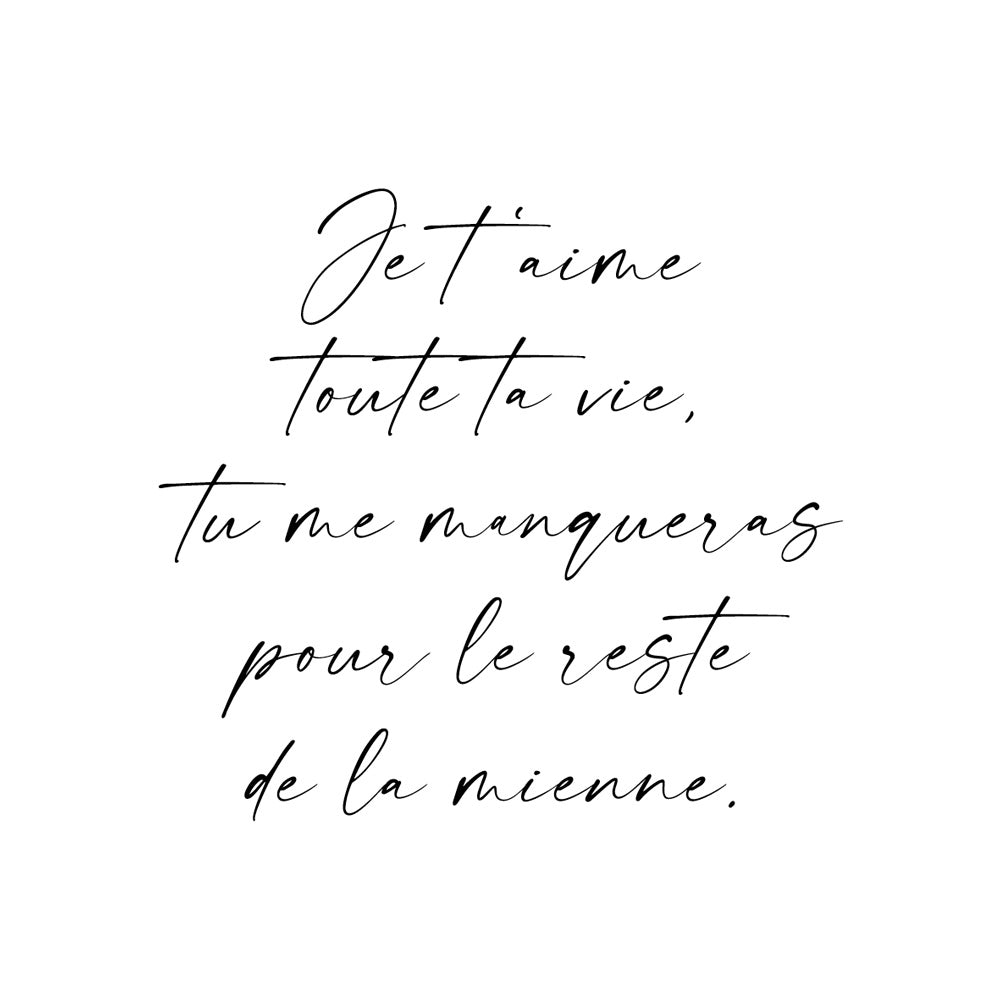 Inscription individuelle en écriture manuscrite avec slogan