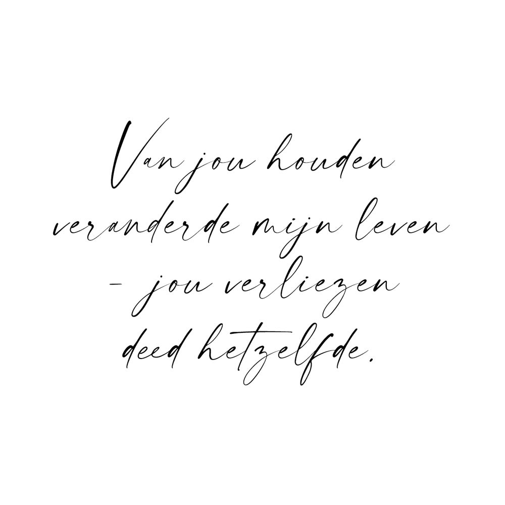 Inscription individuelle en écriture manuscrite avec slogan