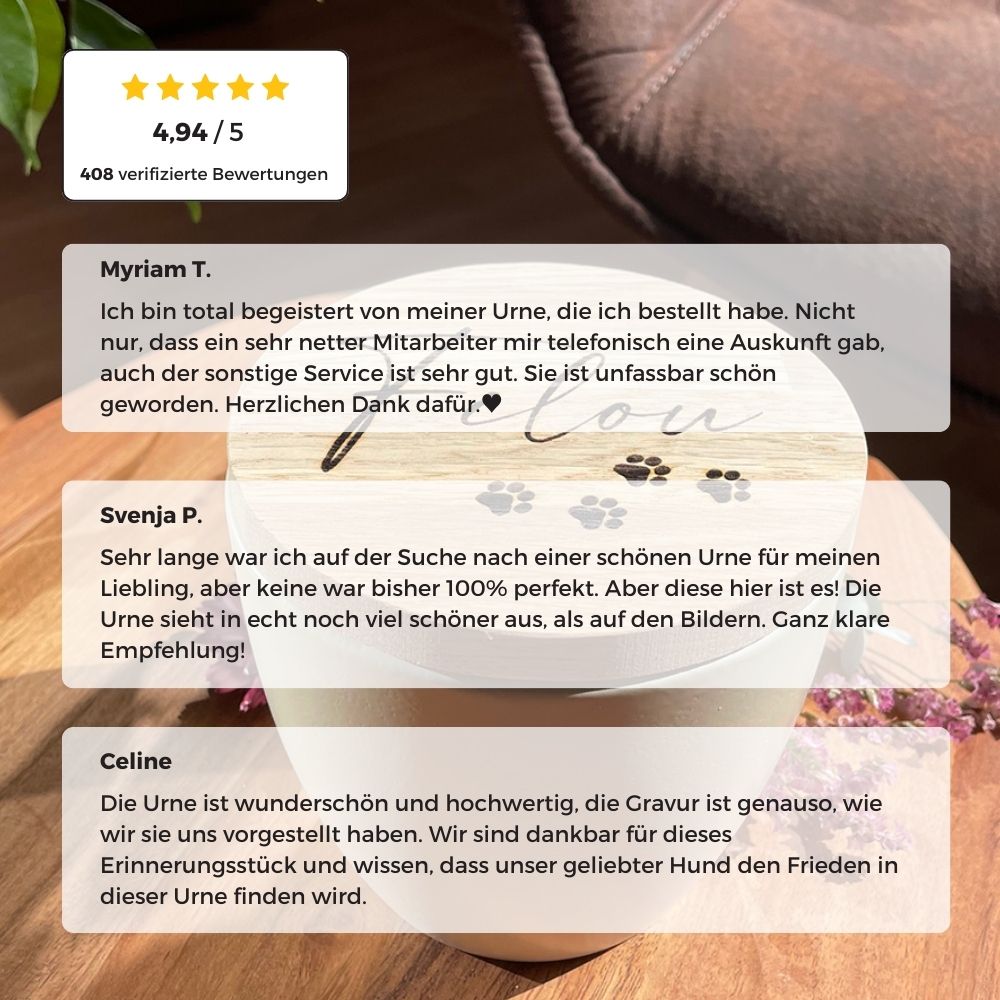 Urne en céramique 