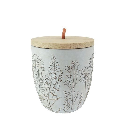 Urne en céramique "Fleurs sauvages", classique