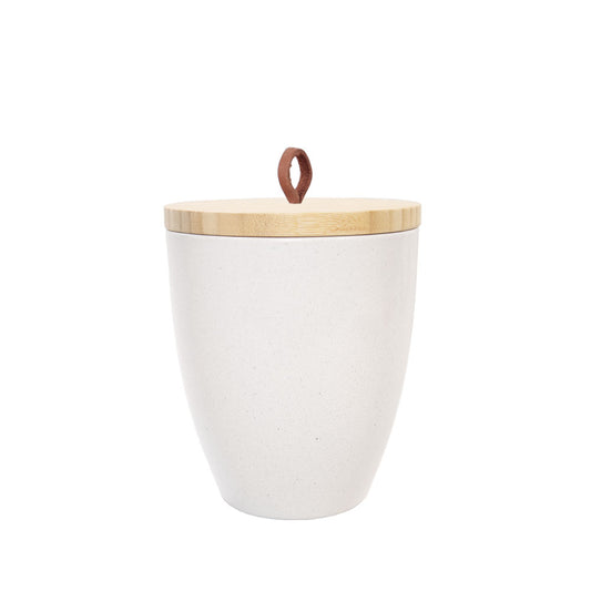 Urne en céramique "Bianco”