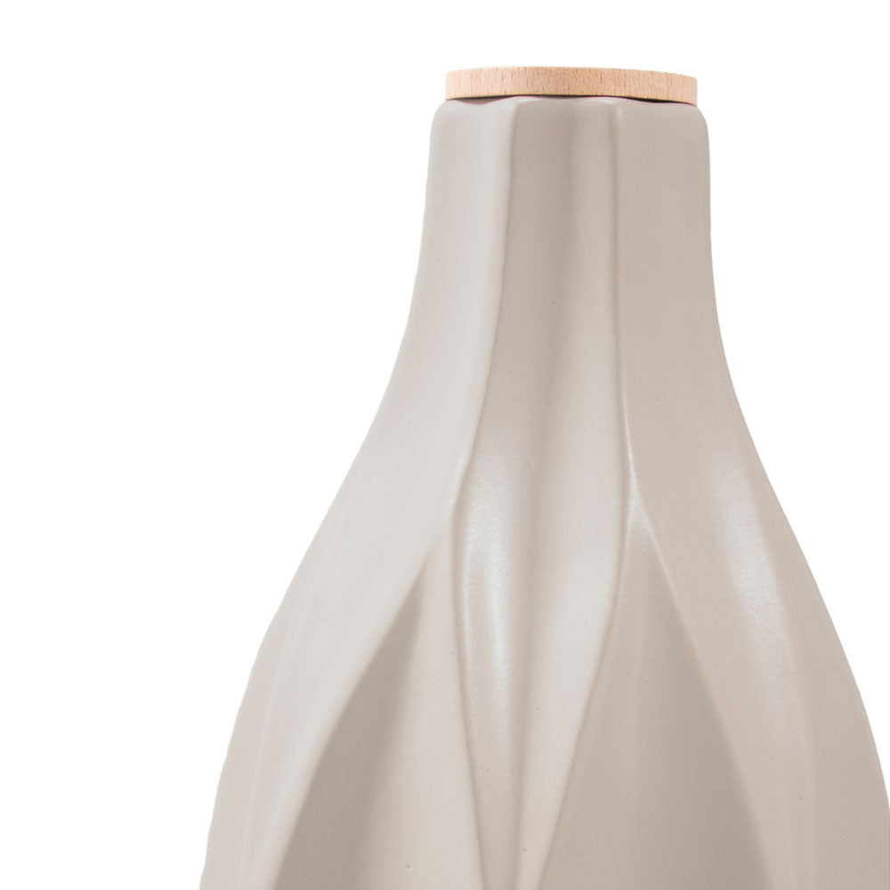 Urne en céramique „Beige Waves“