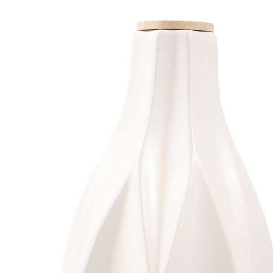 Urne en céramique  „White Waves“