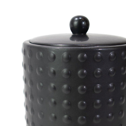 Urne en céramique „Black Lovely Dotty“