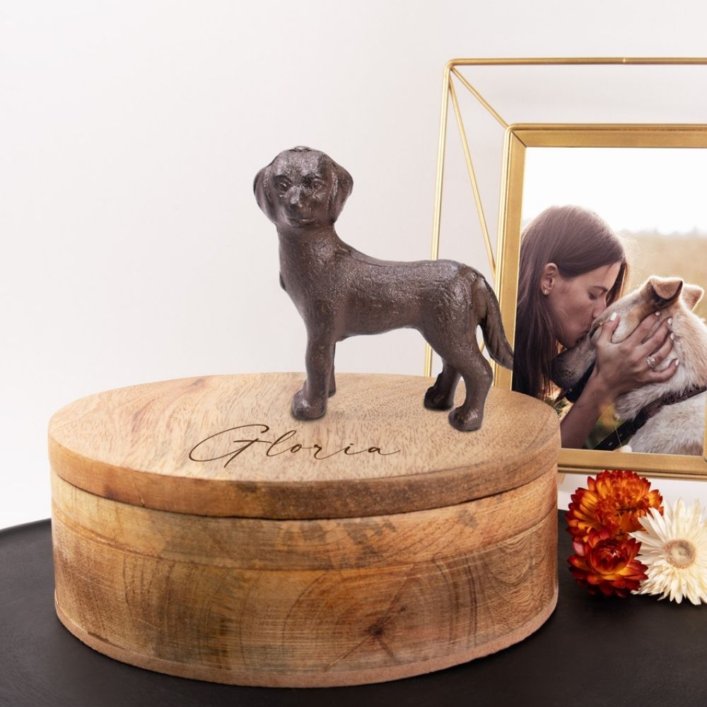 Urne en bois pour animaux 