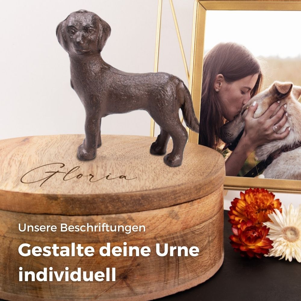 Urne en bois pour animaux 
