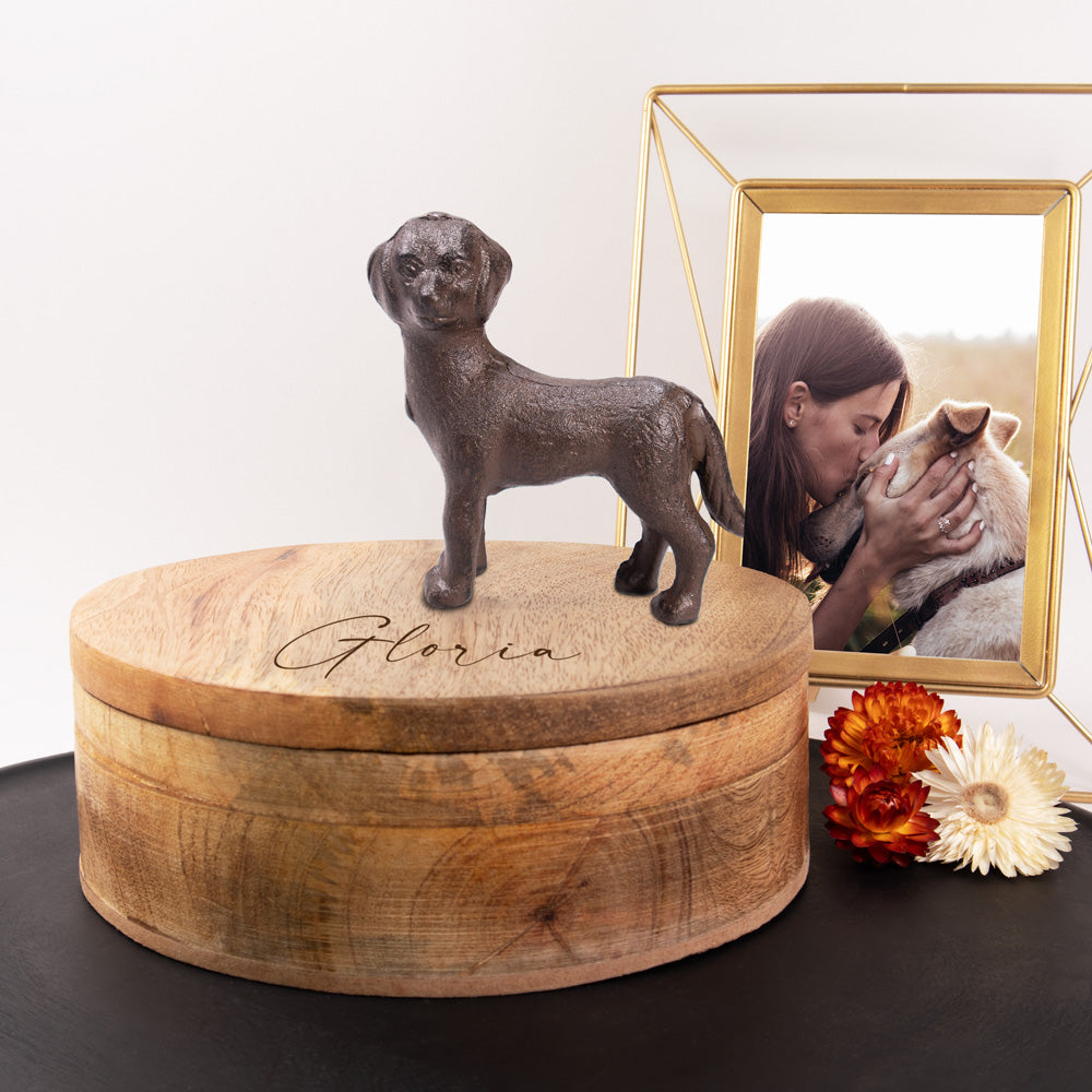 Urne en bois pour animaux 