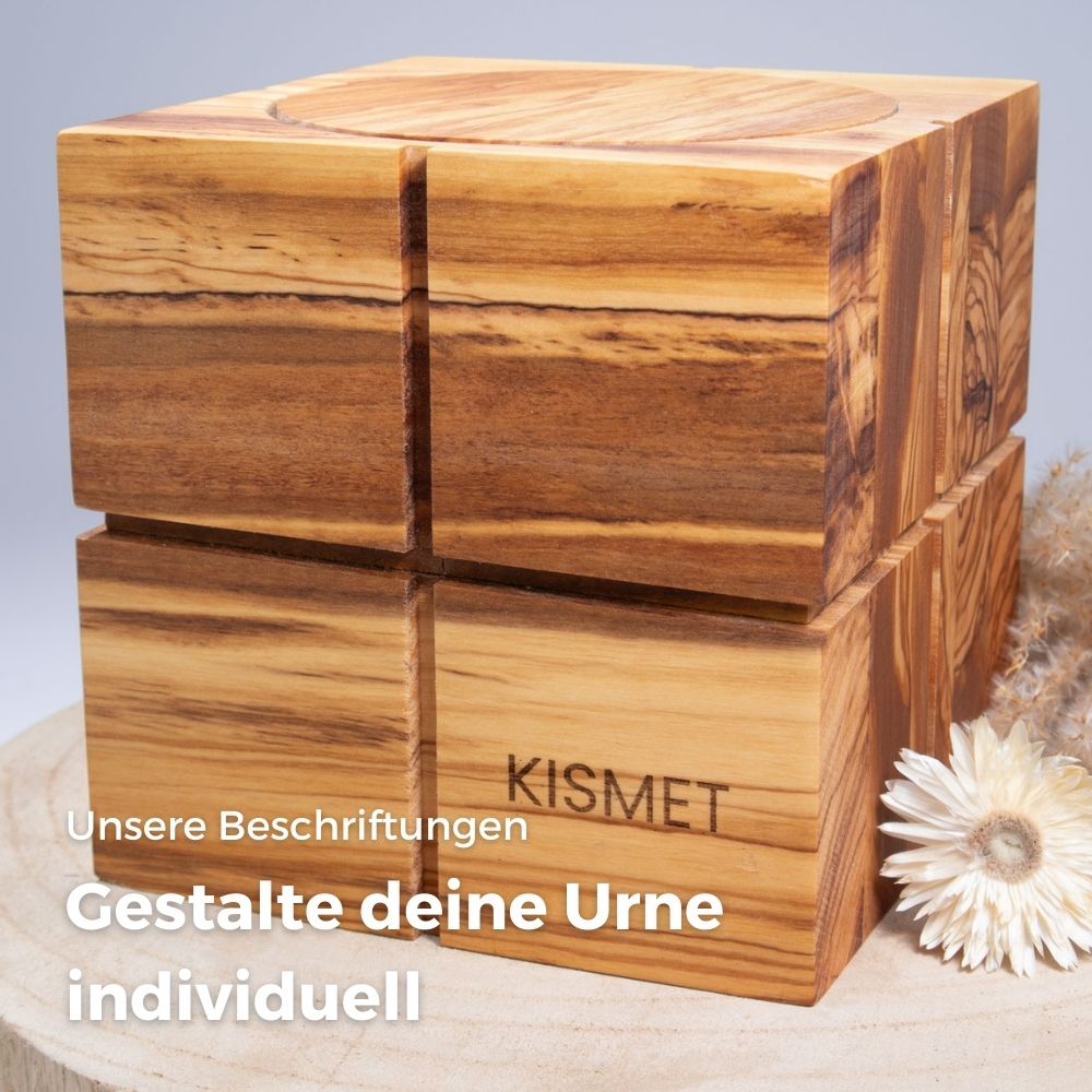 Urne en bois pour animaux 