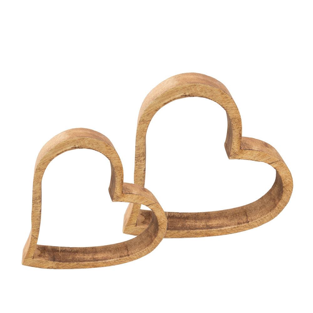 Cœur en bois 