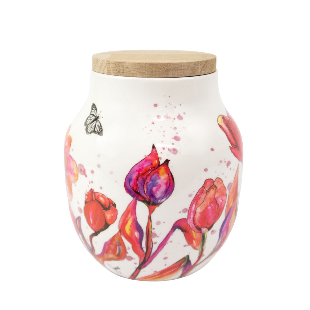 Urne pour animaux en céramique «Flowers»