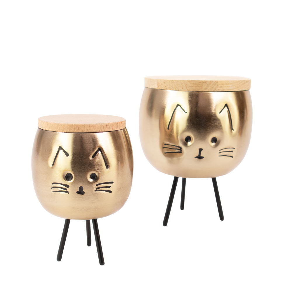 Urne en aluminium pour animaux „Cat”