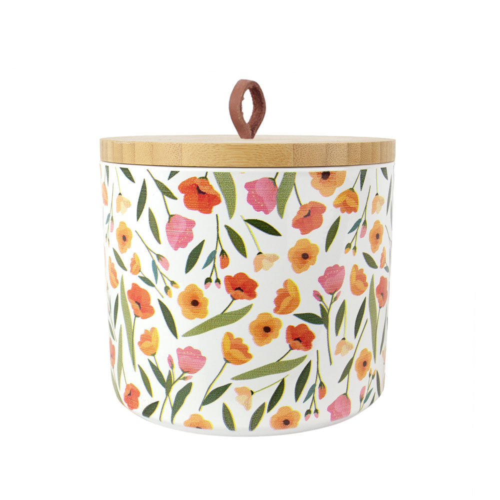 Urne pour animaux en céramique «Floral Greetings»
