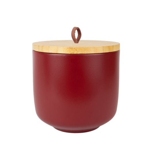 Urne en céramique "Harmony",  rouge foncé