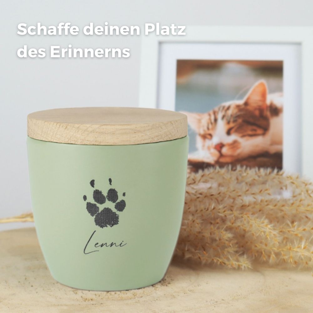 Urne en céramique pour animaux 