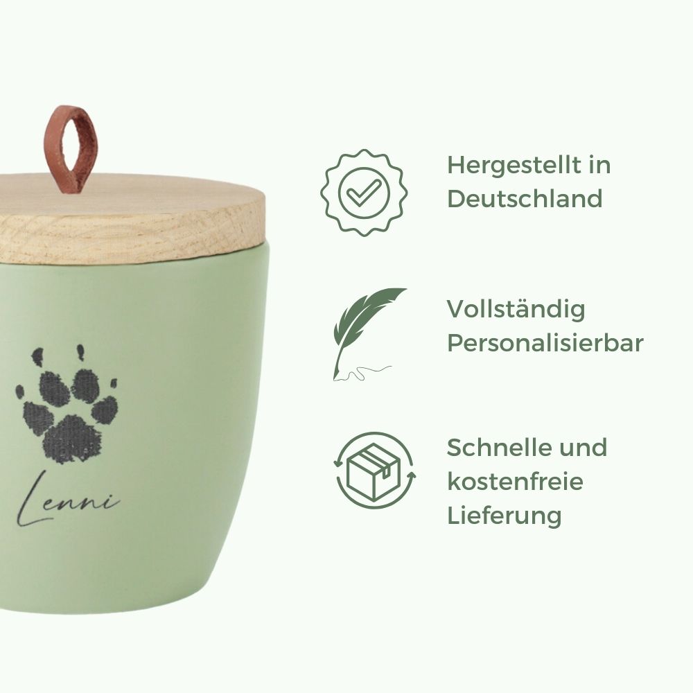 Urne en céramique pour animaux 