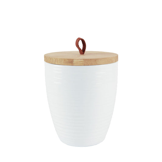 Urne en céramique "Mara", blanc
