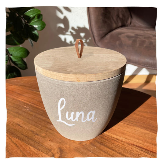 Urne en céramique "Sand”