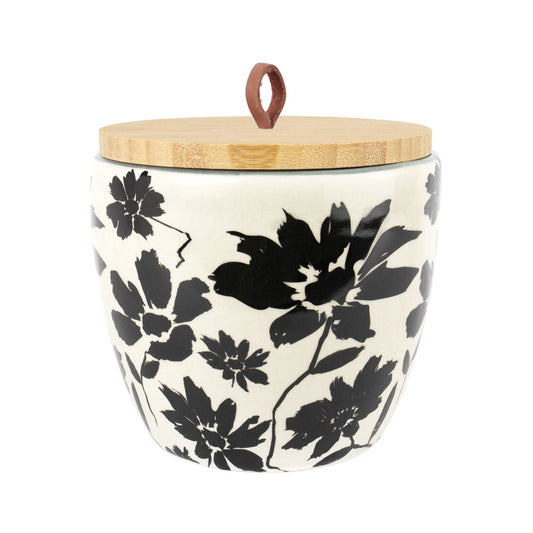 Urne en céramique "Fleurs”