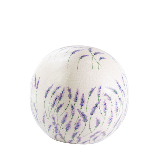 Urne d'extérieur pour animaux "Lavender” en forme de boule