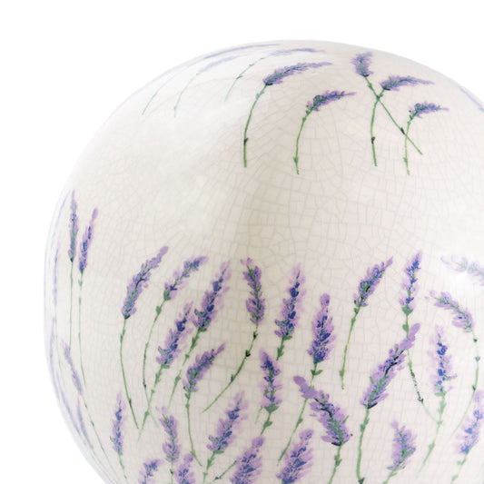 Urne d'extérieur pour animaux "Lavender” en forme de boule