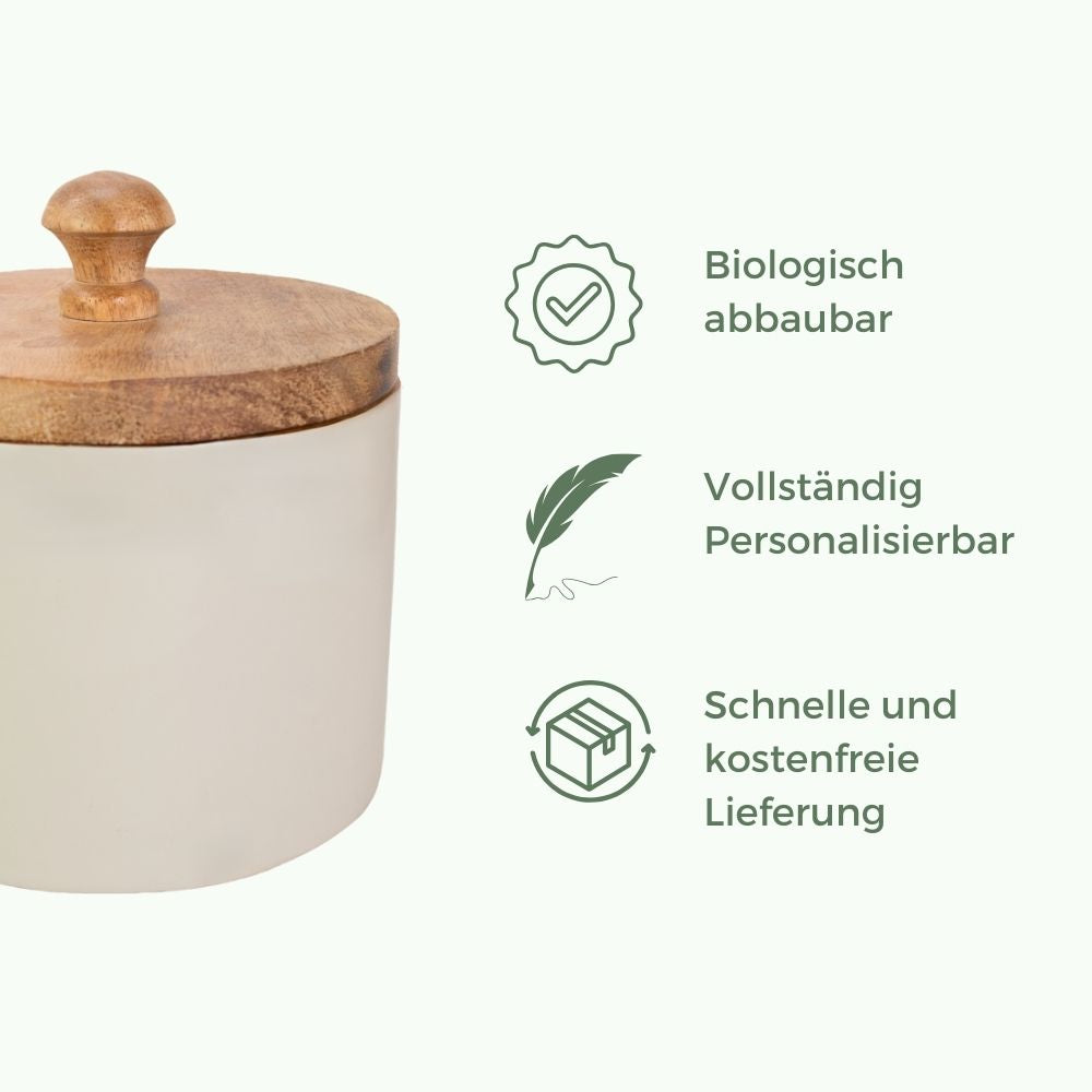 Urne biodégradable pour animaux 