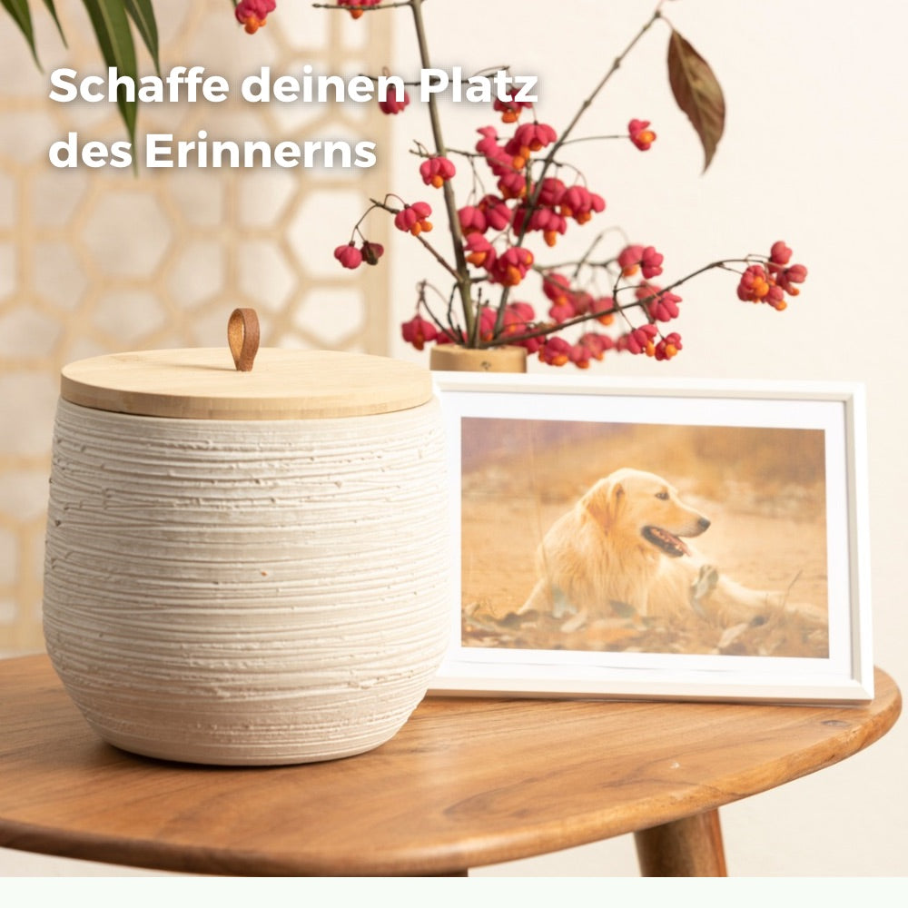 Urne en céramique pour animaux 
