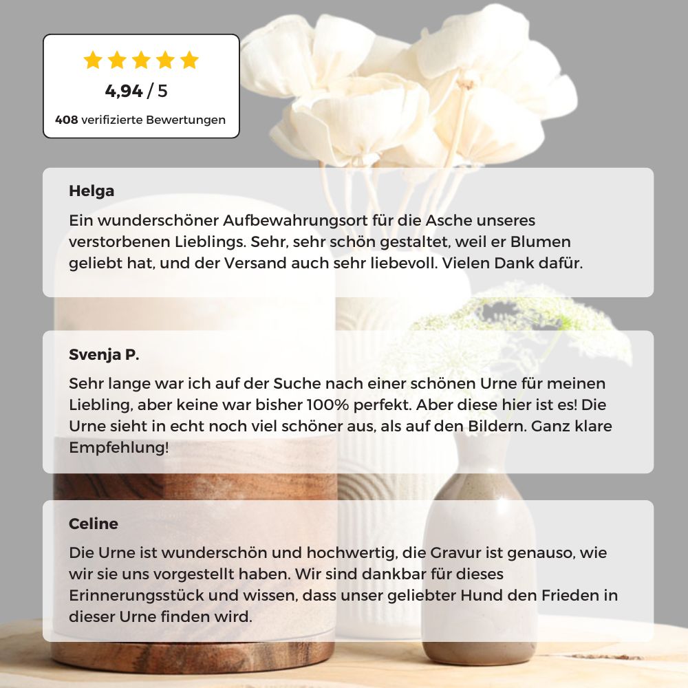Urne pour animaux 